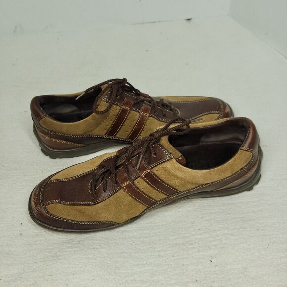 Cole Haan Shoes Size 9M Mens Casual Two Tone Brown Oxford Driving Comfort C03996 - Picture 14 of 16